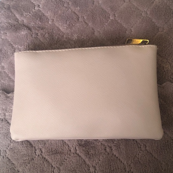 White Pouch with Cute Cartoon Characters - Picture 2 of 5